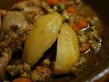 Tajine du quotidien : poulet et petits légumes