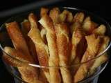 Torsades feuilletées (sacristains) au sucre (recette facile)