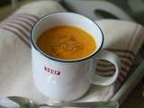 Velouté de carottes et fenouil au cumin