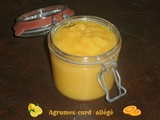 Agrumes curd allégé