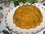 Aspic aux reine claude du verger