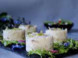 Bavarois de poireaux au fromage frais