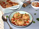 Boulettes de viande aux haricots blancs tomates (+ idée menu)