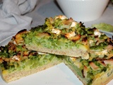 Bread-quiche brocoli chèvre