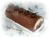 Bûche poire chocolat