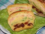 Cake millefeuilles au saumon fumé et à l'avocat