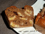 Cake Weetabix chocolaté et banane