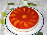 Cheesecake pêches carottes (sans cuisson)