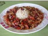 Chili con carne ( pour 1 pers)