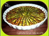 Clafoutis de courgettes a la cancoillotte