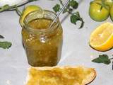 Confiture de tomates vertes au citron