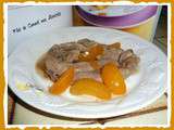 Filet de canard aux abricots