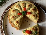 Flan anti-gaspi au blé, courgette et thon