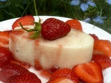 Flan de fraises impératrice