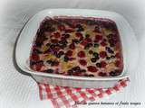 Flan de quinoa bananes et fruits rouges