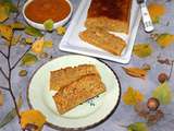 Gâteau d'automne aux flocons d'avoine