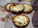 Gratin d'automne ( pommes et prunes )