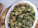 Gratin de blettes au bleu