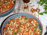 Gratin de cabillaud, potiron et pommes de terre