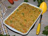 Gratin de lentilles au curry