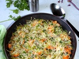 Gratin de poireaux et patates douces à l'ancienne