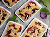 Gratin de quetsches aux amandes