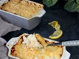 Hachis parmentier de chou-fleur au poulet