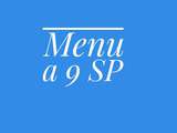 Menu du déjeuner à 9SP