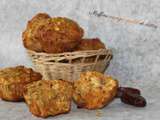 Muffins orange carotte et dattes