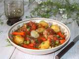 Navarin d'agneau aux légumes printanières