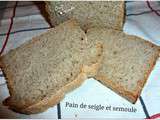 Pain de seigle et semoule