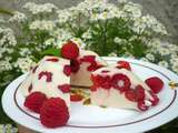 Panna cotta aux framboises