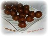 Petites douceurs poire chocolat