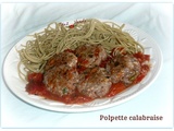 Polpette Calabraise (+idée menu)