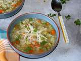 Potage de légumes aux 3 féculents