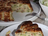 Quiche campagnarde, brocoli et bacon