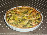 Quiche verte au chèvre