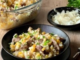 Risotto aux navets et filet mignon
