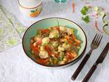 Tajine de dinde et ses légumes nouveaux