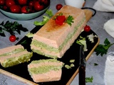 Terrine de saumon et colin aux herbes