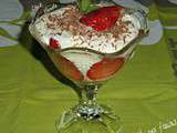 Tiramisu light aux fraises