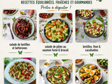 🍴 Une semaine de salades complètes et gourmandes