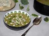 Velouté de brocoli à la fourme d'Ambert