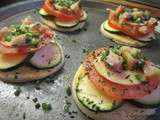 Tarte tomate courgette et hareng