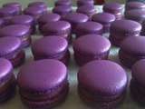 Macarons Cassis selon Christophe Felder