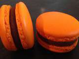 Macarons chocolat,fruit de la passion ou Mogador