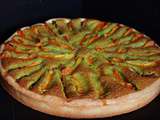 Tarte amandine Pistache et abricot