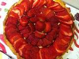 Tarte aux fraises