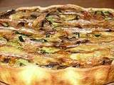 Tarte courgette - camembert