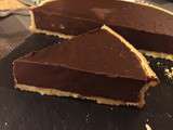 Tarte extraordinairement chocolat (recette Valrhona)